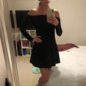 Akira off the shoulder short dress